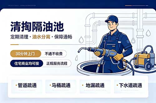 余姚清掏隔油池